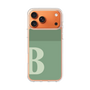 スリムプロテクションケース［ オリジナル - initial two tone - B green ］