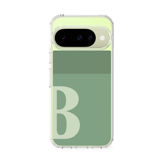 スリムプロテクションケース［ オリジナル - initial two tone - B green ］