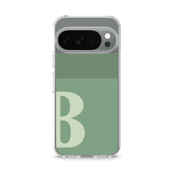 スリムプロテクションケース［ オリジナル - initial two tone - B green ］