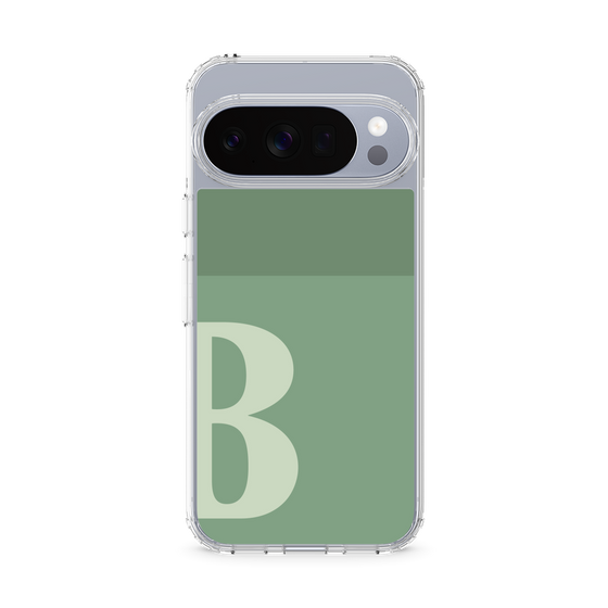 スリムプロテクションケース［ オリジナル - initial two tone - B green ］