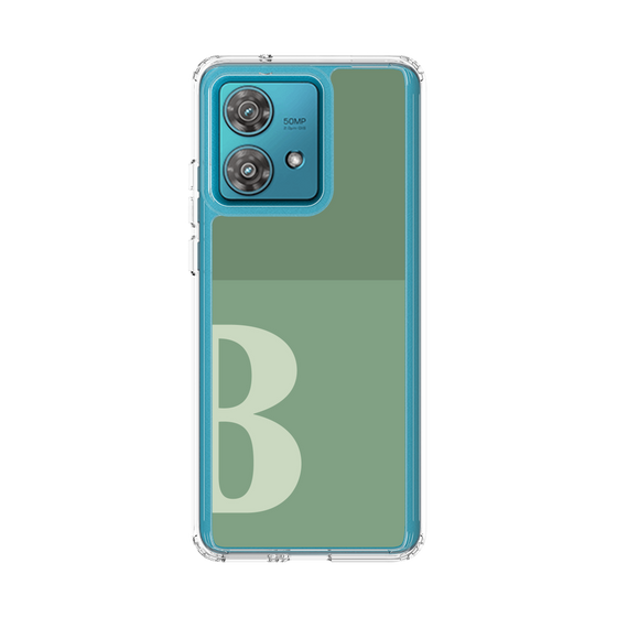 スリムプロテクションケース［ オリジナル - initial two tone - B green ］