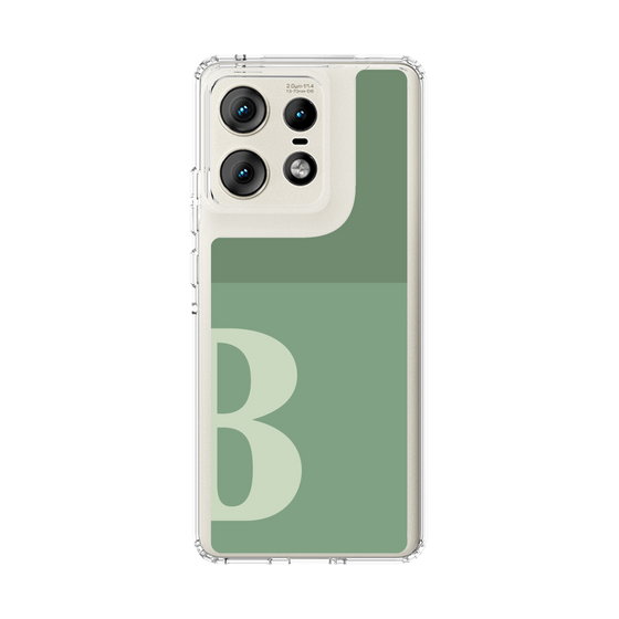 スリムプロテクションケース［ オリジナル - initial two tone - B green ］
