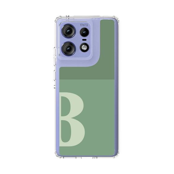 スリムプロテクションケース［ オリジナル - initial two tone - B green ］