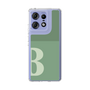 スリムプロテクションケース［ オリジナル - initial two tone - B green ］