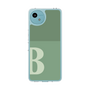 スリムプロテクションケース［ オリジナル - initial two tone - B green ］