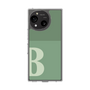 スリムプロテクションケース［ オリジナル - initial two tone - B green ］