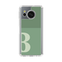 スリムプロテクションケース［ オリジナル - initial two tone - B green ］