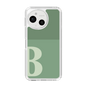 スリムプロテクションケース［ オリジナル - initial two tone - B green ］