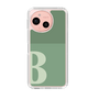スリムプロテクションケース［ オリジナル - initial two tone - B green ］