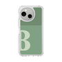スリムプロテクションケース［ オリジナル - initial two tone - B green ］