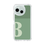 スリムプロテクションケース［ オリジナル - initial two tone - B green ］