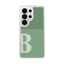 スリムプロテクションケース［ オリジナル - initial two tone - B green ］