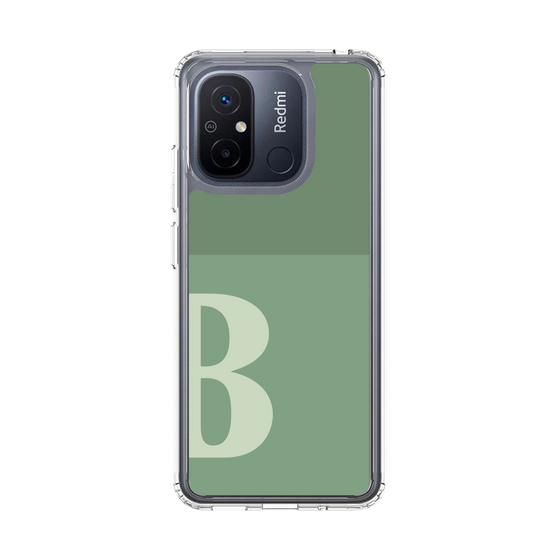 スリムプロテクションケース［ オリジナル - initial two tone - B green ］