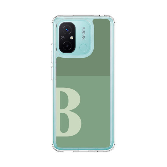 スリムプロテクションケース［ オリジナル - initial two tone - B green ］