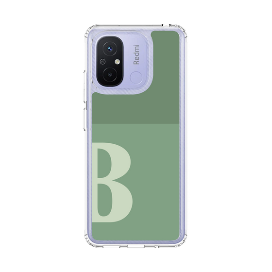 スリムプロテクションケース［ オリジナル - initial two tone - B green ］