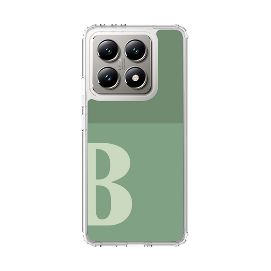 スリムプロテクションケース［ オリジナル - initial two tone - B green ］