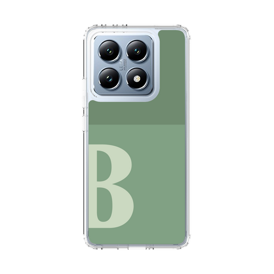 スリムプロテクションケース［ オリジナル - initial two tone - B green ］