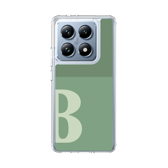 スリムプロテクションケース［ オリジナル - initial two tone - B green ］