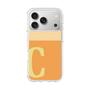 スリムプロテクションケース［ オリジナル - initial two tone - C orange ］