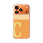 スリムプロテクションケース［ オリジナル - initial two tone - C orange ］