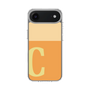 スリムプロテクションケース［ オリジナル - initial two tone - C orange ］