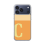 スリムプロテクションケース［ オリジナル - initial two tone - C orange ］