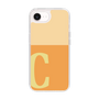スリムプロテクションケース［ オリジナル - initial two tone - C orange ］