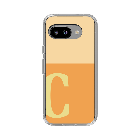 スリムプロテクションケース［ オリジナル - initial two tone - C orange ］