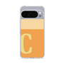 スリムプロテクションケース［ オリジナル - initial two tone - C orange ］