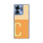 スリムプロテクションケース［ オリジナル - initial two tone - C orange ］