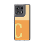 スリムプロテクションケース［ オリジナル - initial two tone - C orange ］