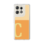スリムプロテクションケース［ オリジナル - initial two tone - C orange ］
