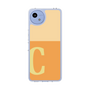 スリムプロテクションケース［ オリジナル - initial two tone - C orange ］