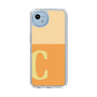 スリムプロテクションケース［ オリジナル - initial two tone - C orange ］