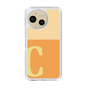 スリムプロテクションケース［ オリジナル - initial two tone - C orange ］