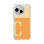 スリムプロテクションケース［ オリジナル - initial two tone - C orange ］