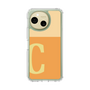 スリムプロテクションケース［ オリジナル - initial two tone - C orange ］