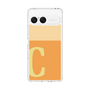 スリムプロテクションケース［ オリジナル - initial two tone - C orange ］