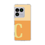 スリムプロテクションケース［ オリジナル - initial two tone - C orange ］