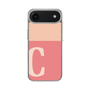 スリムプロテクションケース［ オリジナル - initial two tone - C pink ］