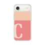 スリムプロテクションケース［ オリジナル - initial two tone - C pink ］