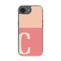 スリムプロテクションケース［ オリジナル - initial two tone - C pink ］