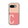 スリムプロテクションケース［ オリジナル - initial two tone - C pink ］
