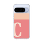 スリムプロテクションケース［ オリジナル - initial two tone - C pink ］
