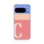 スリムプロテクションケース［ オリジナル - initial two tone - C pink ］