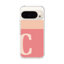 スリムプロテクションケース［ オリジナル - initial two tone - C pink ］