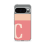 スリムプロテクションケース［ オリジナル - initial two tone - C pink ］
