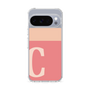 スリムプロテクションケース［ オリジナル - initial two tone - C pink ］