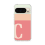 スリムプロテクションケース［ オリジナル - initial two tone - C pink ］