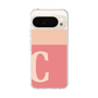 スリムプロテクションケース［ オリジナル - initial two tone - C pink ］